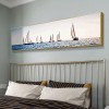 DIY Full Drill 5D Round Sea Boat Mosaic Picture Diamond Kit Painting Craft