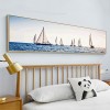 DIY Full Drill 5D Round Sea Boat Mosaic Picture Diamond Kit Painting Craft