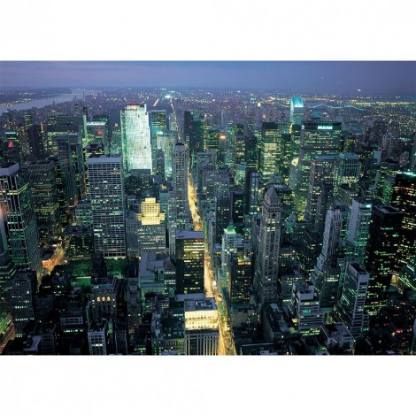 City Night - Full Round Diamond - 40x30cm