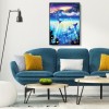 Dolphin Mural - Full Round Diamond - 30x40cm