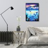Dolphin Mural - Full Round Diamond - 30x40cm