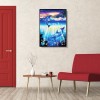 Dolphin Mural - Full Round Diamond - 30x40cm