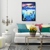 Dolphin Mural - Full Round Diamond - 30x40cm