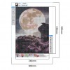 Bright Moonlight - Full Round Diamond - 30x40cm