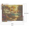 Diamond Painting Mountain Scenery Full Square Picture