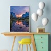 5D DIY Diamond Painting Kits Scenery Full Round Drill Picture Handicrafts