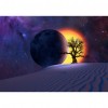 Desert Eclipse - Full Round Diamond - 40x30cm