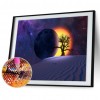 Desert Eclipse - Full Round Diamond - 40x30cm