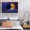 Desert Eclipse - Full Round Diamond - 40x30cm