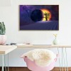Desert Eclipse - Full Round Diamond - 40x30cm