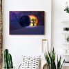 Desert Eclipse - Full Round Diamond - 40x30cm