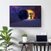 Desert Eclipse - Full Round Diamond - 40x30cm