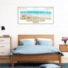 5pcs Beach - Full Round Diamond - 95x45cm