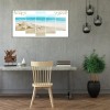 5pcs Beach - Full Round Diamond - 95x45cm