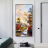 Deer In The River Goose Forest - Full Round Diamond - 45*85cm