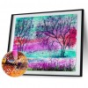Dreamlike Forest - Full Round Diamond - 40x30cm