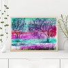 Dreamlike Forest - Full Round Diamond - 40x30cm