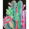 Cactus  - Full Round Diamond - 30x40cm