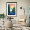 DIY Waterfall Full Drill Round Diamond Painting Bead Art Mosaic Home Decor