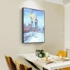 Diamond Round Full Clock Tower DIY Drill 5D Picture Painting Kit (C1612)