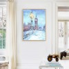 Diamond Round Full Clock Tower DIY Drill 5D Picture Painting Kit (C1612)