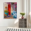 5D DIY Diamond Painting Kits Red Door Full Round Drill Picture Handicrafts