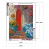 5D DIY Diamond Painting Kits Red Door Full Round Drill Picture Handicrafts