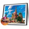 Color St. Basil's Cathedral - Full Round Diamond - 45x35cm