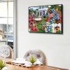 Courtyard Full Drill Diamond Painting DIY Mosaic Kit Beaded Art Picture