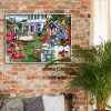 Courtyard Full Drill Diamond Painting DIY Mosaic Kit Beaded Art Picture