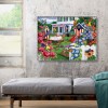 Courtyard Full Drill Diamond Painting DIY Mosaic Kit Beaded Art Picture