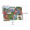 Courtyard Full Drill Diamond Painting DIY Mosaic Kit Beaded Art Picture