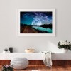 DIY Moon Landscape Room Decor Full Drill Round Diamond Drawing Painting Kit