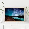 DIY Moon Landscape Room Decor Full Drill Round Diamond Drawing Painting Kit