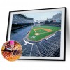 Baseball Field - Full Round Diamond - 40x30cm