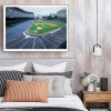 Baseball Field - Full Round Diamond - 40x30cm