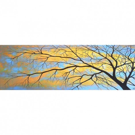 Tree-Full Round Diamond Painting - 80x30cm