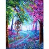 Dreaming Tree - Partial Round Diamond - 30x40cm