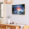 DIY 5D Sea Sunrise Landscape Full Drill Round Diamond Resin Painting Kit