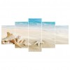 5pcs Beach - Full Round Diamond - 95x45cm