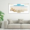 5pcs Beach - Full Round Diamond - 95x45cm