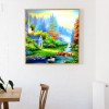 Countryside View - Full Round Diamond - 40x40cm
