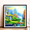 Countryside View - Full Round Diamond - 40x40cm