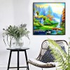 Countryside View - Full Round Diamond - 40x40cm