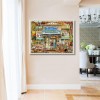 Art  - Full Square Diamond - 40x30cm