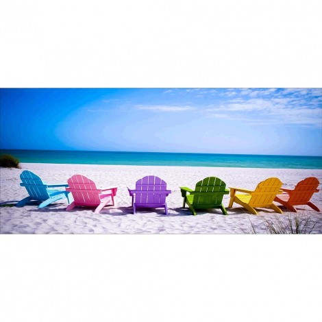 Beach Chair - Full Round Diamond - 60*30cm