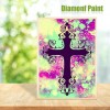 Cross  - Full Round Diamond - 30x40cm