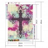 Cross  - Full Round Diamond - 30x40cm