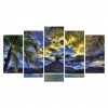 5pcs Mountain Range - Full Round Diamond - 95x45cm