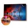 Dance Under The Moon - Full Round Diamond - 40*30cm